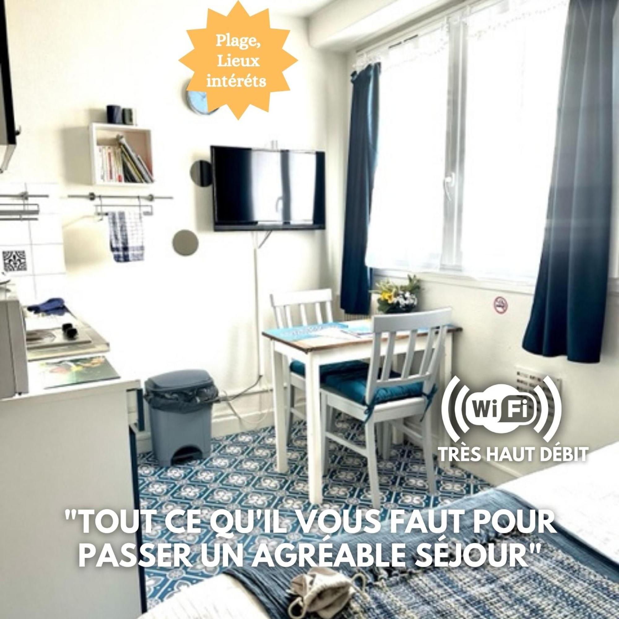 Petit Studio Plage Le Galet Bleu Le Havre Kültér fotó